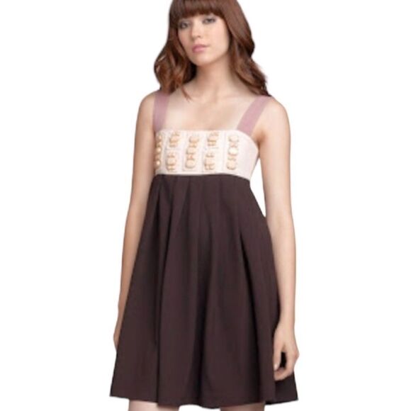 KARTA Jeweled Babydoll Dress - Picture 1 of 10